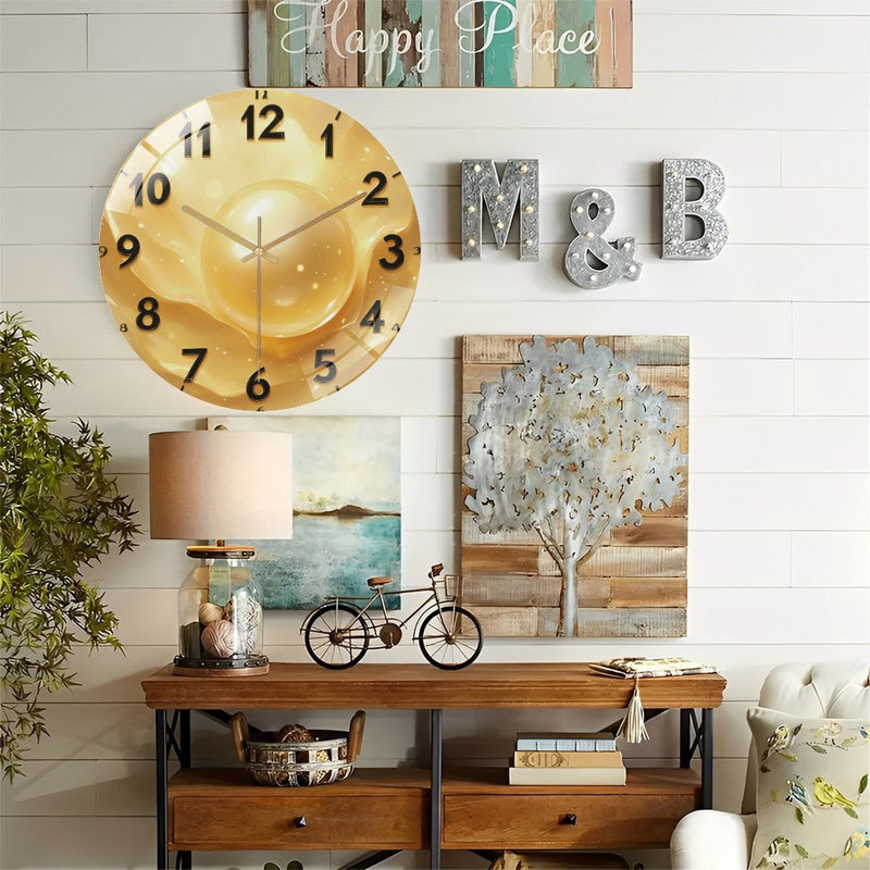 Horloge murale 12 po