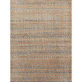 High-Quality Hand-Knotted Orange And Grey Area Rug