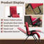 Chaise de jardin pliante pliante, chaise d'extérieur portable avec accoudoirs-754067088