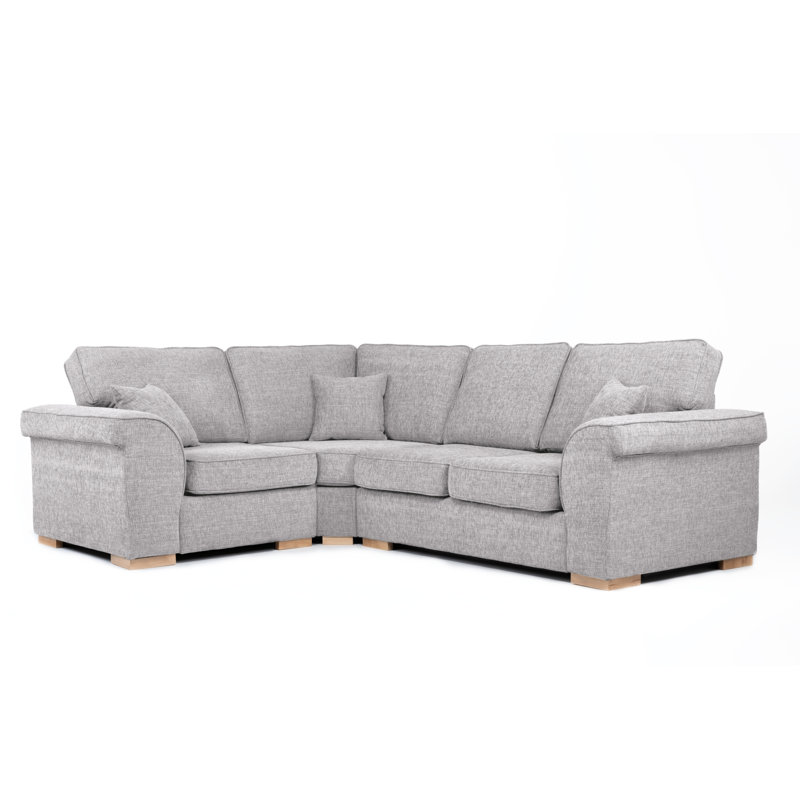 Picadilly Corner Sofa, Left Hand Facing, Silver
