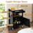 Ariahna Solid Wood Top Kitchen Cart-2015891789