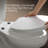 Hyten Elevated Quiet-Close Round-Front Toilet Seat-114555088