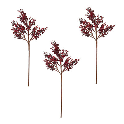 18" Artificial Weatherproof Berry Pick