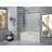 60'' - W x 62'' H Single Added Door Frameless Tub Door with-71095632