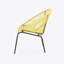 Chaise d'extérieur en osier, ensemble de 2-1959214456