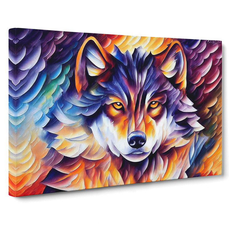 Wolf Painting Vol.3 - Wrapped Canvas