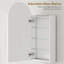 40 Wall Mounted Mirrored Bathroom Cabinets 4 Adjustable Shelves-982932263