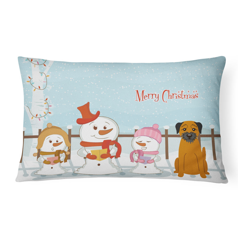 Coussin lombaire intérieur / extérieur Merry Christmas