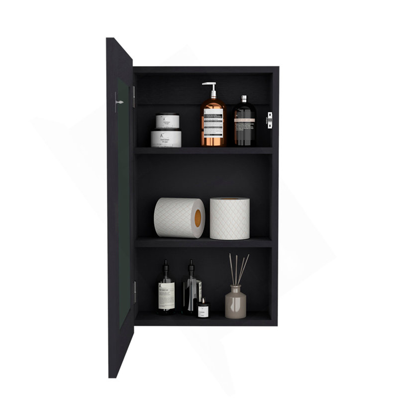 Pharmacie Sanford, salle de bain, noir, Noir