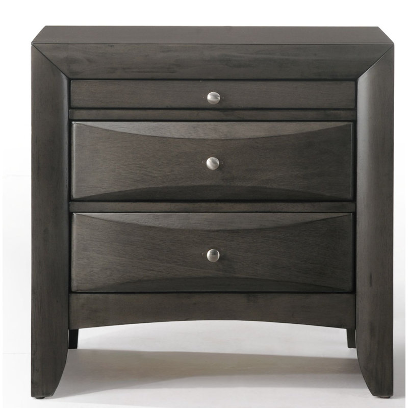 Houchins 2 - Drawer Nightstand, Gray Oak