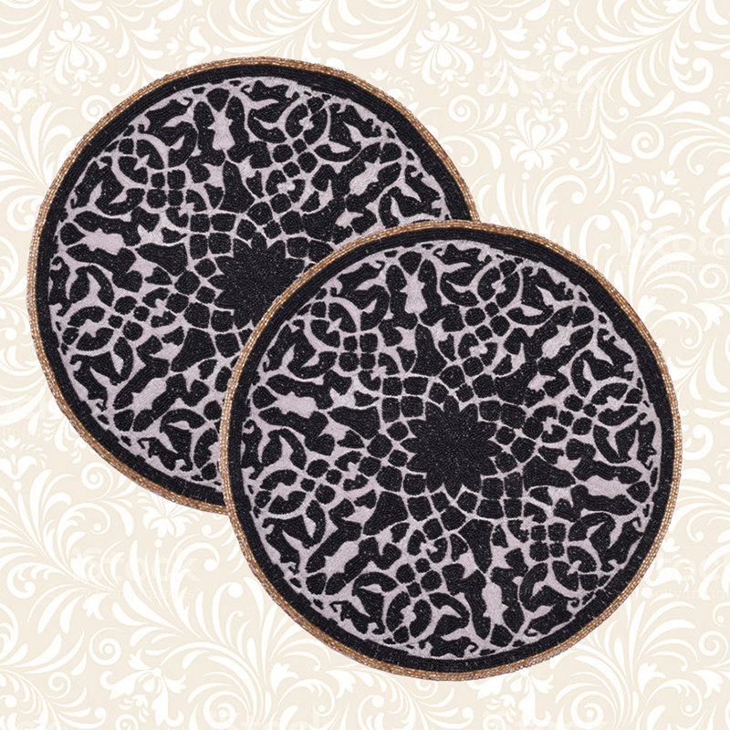 Ensemble de 2 napperons de table Poultney