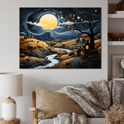 " Countryside Moody Skies II "