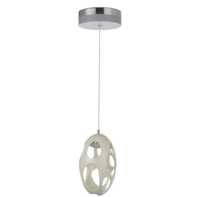 Odin 1 - Light Single Geometric LED Pendant -  George Oliver, 25675F4176EC4BB5B128567F3CA29A03