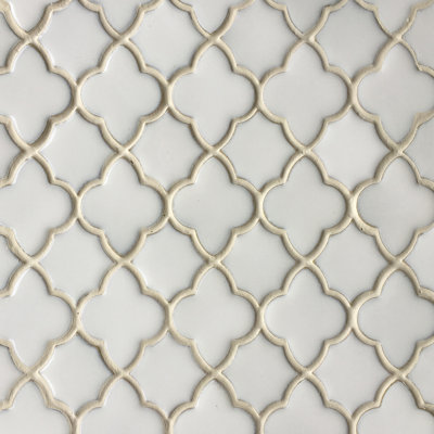 Rimini Porcelain Arabesque Mosaic Tile