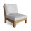 Luxe Outdoor 7 - Piece Teak Conversation Set