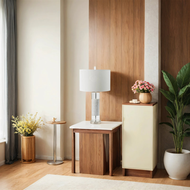 Stylish And Elegant Glass Table Lamp