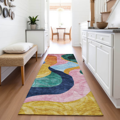 Premium Machine Washable Dimatteo AMF1120 Contemporary Rug