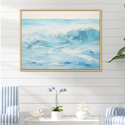 Plumlee - plage et océan, art mural sur toile