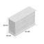 Commode double 6 tiroirs Anchita