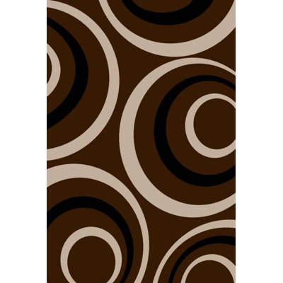 Tapis chocolat abstrait
