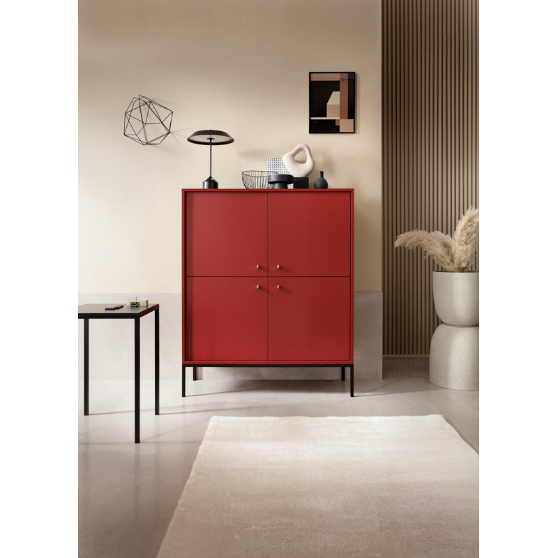 Hankey 103cm Sideboard, Red wine