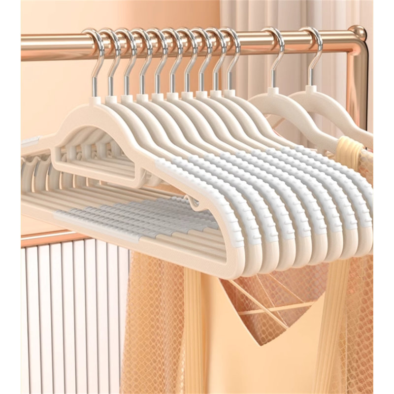 Cintre Nefise en polyéthylène antidérapant pour robe / chandail / chandail, 50