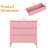  Amberrae 3 Drawer Dresser, 32" Wide Chest of Drawers-9601488