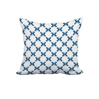  Housse de coussin en coton imprimé