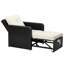 Chaise longue convertible en osier avec dossier réglable-95357009-95357010