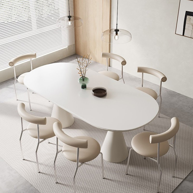 Table de salle à manger Modern, H 29,5 po x L 70,9 po x l 35,4 po