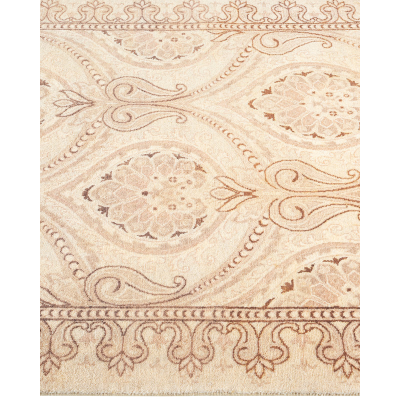 Classic One-of-a-Kind 3'2" x 5'1" Hand Knotted Area Rug