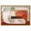 «Rust Forms IV», reproduction d'art acrylique encadrée par Art Remedy, cadre argenté, 24 x 16-804862324-805191969