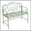 Banc de jardin extérieur - vert