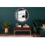 Huldar Glass Flat Wall Mirror
