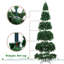 Pre-Lit Green Spruce Artificial Christmas Tree with Foldable Stand-994842846