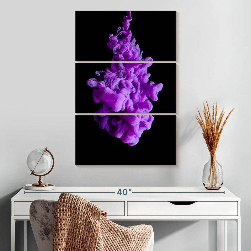 Senne Smoke Art, 32" H x 20" W