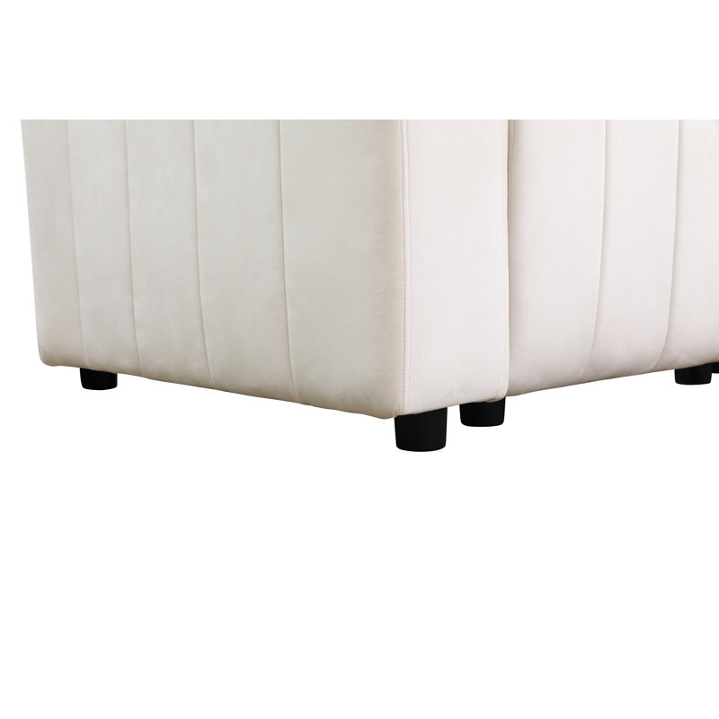 Upholstered L-Shaped Sectional Right Hand Facing