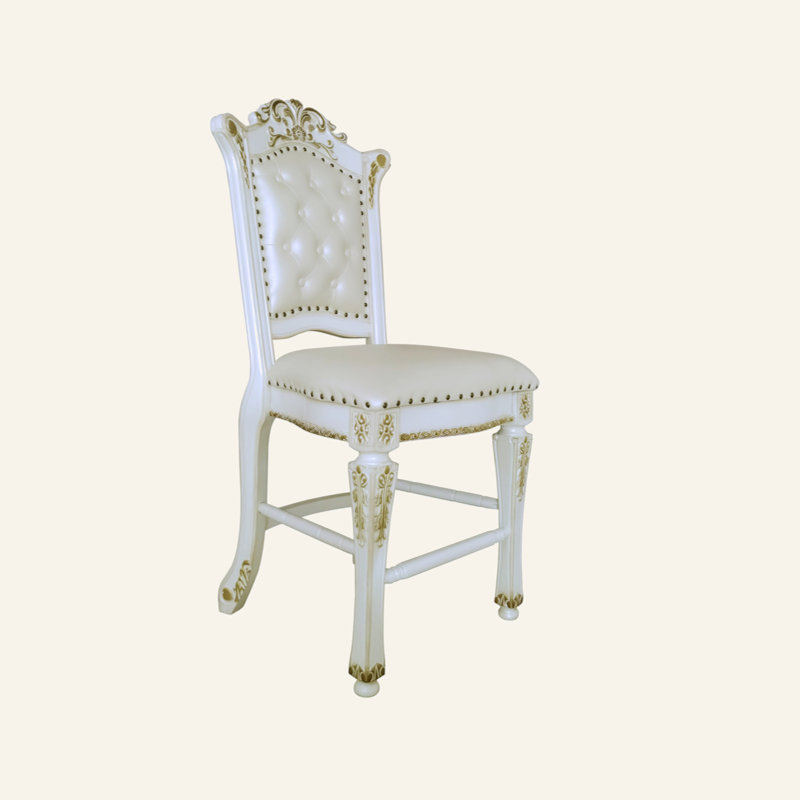 Ensemble de 2 chaises à hauteur de comptoir Vendome