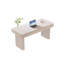 Bureau rectangulaire en granit blanc 55,12 po-130095985