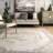 Glenda SpinClean Machine Washable Faded Medallion Area Rug-1913936008
