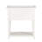 White 2-Drawer Tray Top Nightstand-2007319991