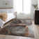 Premium Machine Washable Cerrito Amf525 Peach Rug