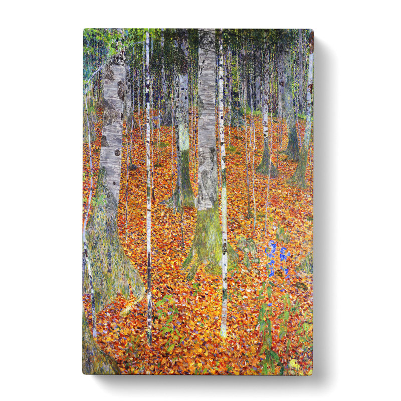 Gustav Klimt - No Frame Painting on Canvas, 50cm H x 35cm W x 3cm D