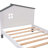 Michigantown Modern Wood Platform Bed Kids Beds with House-shaped Headboard-2102966508-2102966511