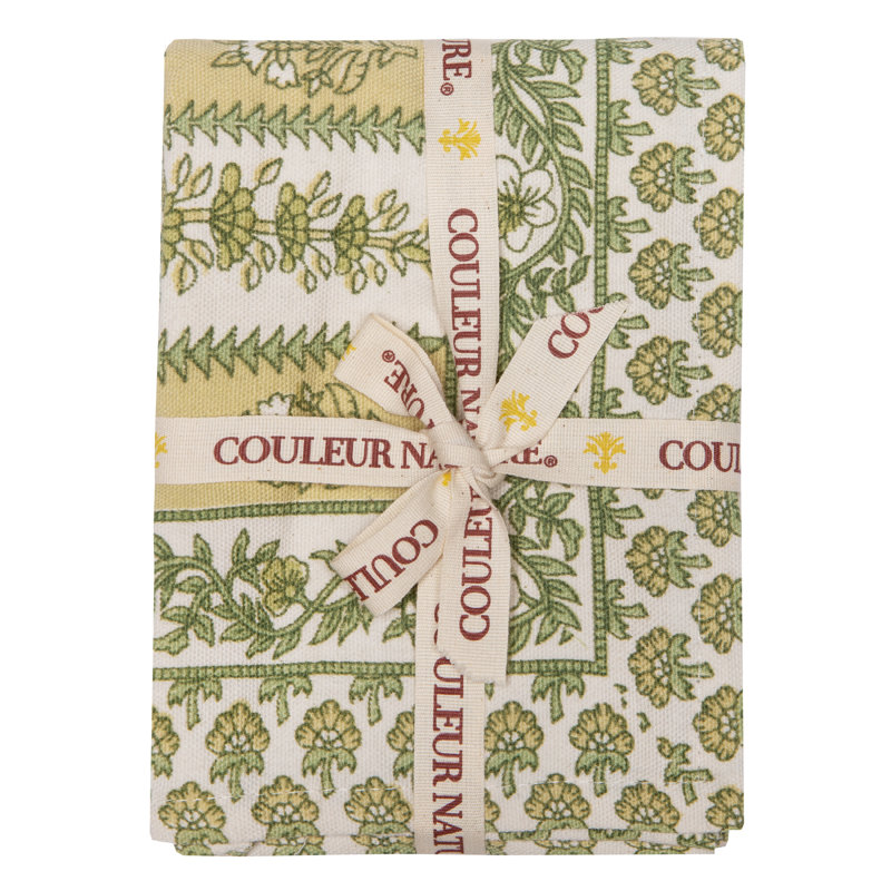 Avignon Provence Tea Towels 20" x 30", Pistache