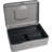 10" CASHBOX W COMBINATION LOCK GREY