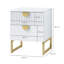 Alayasia 40cm W Manufactured Wood Bedside Table