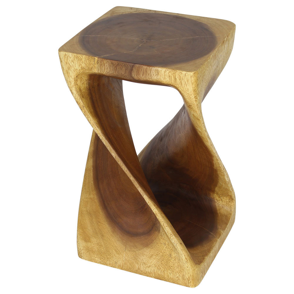 Charleston Solid Wood End Table World Menagerie