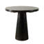 Catania 32 inches Round Table Distressed Black
