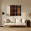 Art mural en métal noir Southwestern Cowboy-280789646